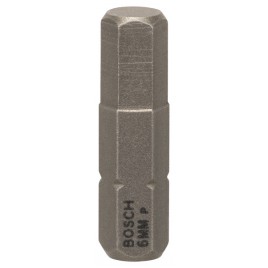 BOSCH Extra-Hart Końcówka do wkrętaka ekstra twarda, HEX 6, 25 mm 3 szt. 2607001728 BOSCH Extra-Hart Końcówka do wkrętaka ekstra twarda, HEX 6, 25 mm 3 szt. 2607001728