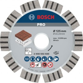 BOSCH Diamentowa tarcza tnąca Best for Abrasive 125 x 22,23 x 2,2 x 12 mm 2608602680 BOSCH Diamentowa tarcza tnąca Best for Abrasive 125 x 22,23 x 2,2 x 12 mm 2608602680