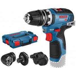 BOSCH GSR 12V-35 FC Wiertarko-wkrętarka akumulatorowa, L-BOXX z adapterem 06019H3003