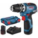 BOSCH GSR 12V-35 FC Wiertarko-wkrętarka akumulatorowa 1x GFA, 2x 3,0 Ah, L-Boxx 06019H3001