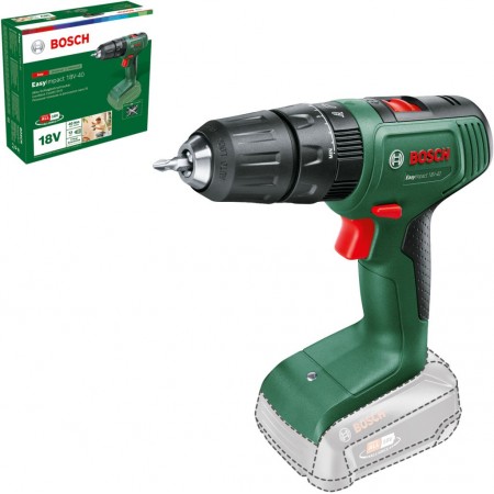 BOSCH EasyImpact 18V-40 Akumulatorowa wiertarko-wkrętarka udarowa 06039D8100