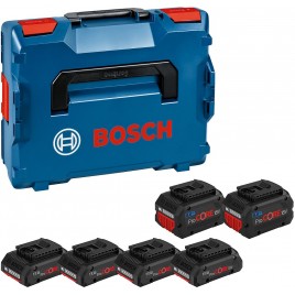 BOSCH 4 akumulatory ProCORE18V 4.0Ah + 2 akumulatory ProCORE18V 8.0Ah 1600A02