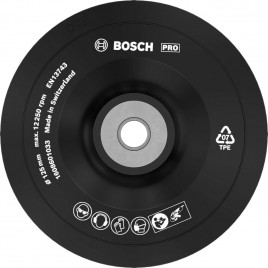 BOSCH Talerz oporowy PRO, miękki, 125 mm, M14 1608601033 BOSCH Talerz oporowy PRO, miękki, 125 mm, M14 1608601033