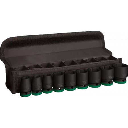 BOSCH Zestaw nasadek PRO Impact Socket Set, 1/2", standardowe, 9 szt. 2608003038