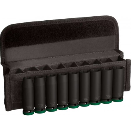 BOSCH Zestaw nasadek PRO Impact Socket Set, 1/2", głębokie, 9 szt. 2608003040