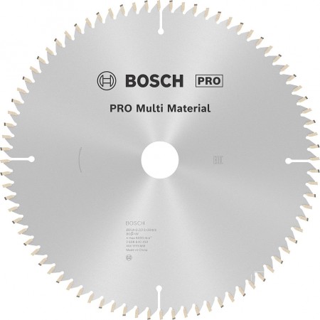 BOSCH Tarcza pilarska PRO Multi Material, 254 x 30 x 3,2 mm, 80, 2608640450 BOSCH Tarcza pilarska PRO Multi Material, 254 x 30 x 3,2 mm, 80, 2608640450
