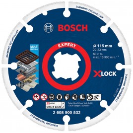 BOSCH Tarcza tnąca EXPERT Diamond Metal Wheel X-LOCK 115 x 22,23 mm 2608900532