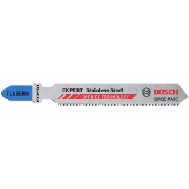 BOSCH Brzeszczot do wyrzynarek T 118 EHM EXPERT 'Stainless Steel' 3 szt. 2608900562