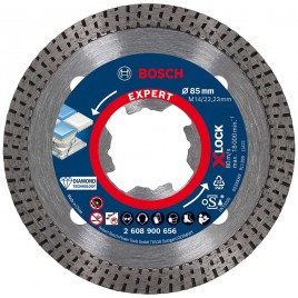 BOSCH Diamentowa tarcza tnąca EXPERT HardCeramic X-LOCK 85 x 22,23 x 1,6 x 7 mm 2608900656