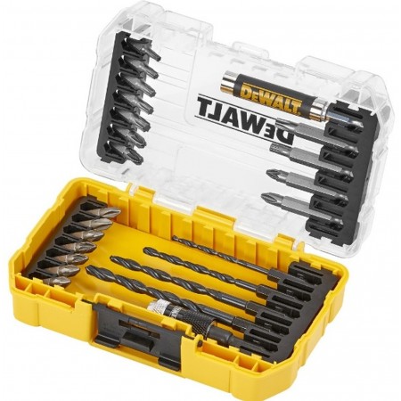 DeWALT DT70708 Zestaw bitów i wierteł 1/4" 25 części