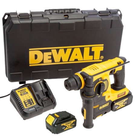 DeWALT DCH253M2 Aku Młotowiertarka SDS-Plus (2,1J/18V/2x4.0Ah) Walizka