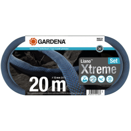 GARDENA Liano Xtreme Wąż tekstylny (1/2"), 20 m zestaw 18470-20