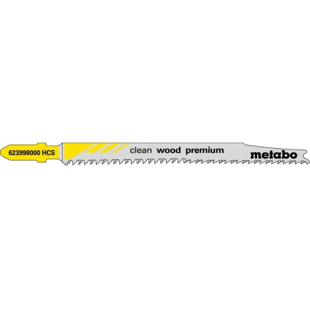 Metabo Brzeszczoty do pił szablastych „clean wood premium” 93/ 2,2 mm (5 szt.) 623998000