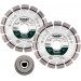 Metabo Zestaw: 2x tarcza diamentowa do cięcia 125x22,23mm, "UP"+1x nakrętka M14 628582000