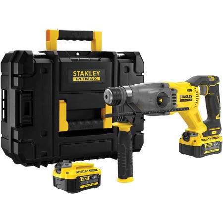 STANLEY SFMCH900M22 FatMax V20 Aku Młotowiertarka SDS-Plus (18V/2x4,0Ah/2,0J)