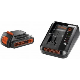 Black & Decker BDC2A20 Zestaw ładowarka + akumulator 1x18V/2,0Ah Li-Ion