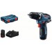 BOSCH GSR 12V-35 Wiertarko-wkrętarka akumulatorowa, 2x 12V 3.0Ah, L-Boxx 06019H8002