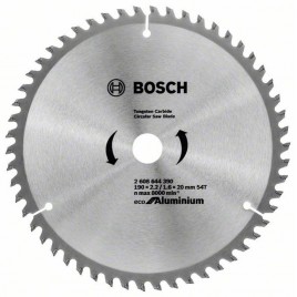 BOSCH ECO Alu Tarcza do piły do aluminium 190x1,6mm 2608644390