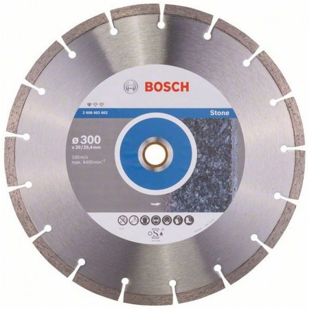 BOSCH Standard for Stone Diamentowa tarcza tnąca, 300x20/25,40x3,1x10mm 2608602602