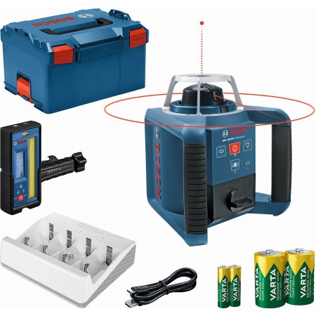 BOSCH GRL 300 HV PROFESSIONAL Laser obrotowy + LR 1, L-BOXX 0601061506