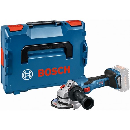 BOSCH GWS 18V-15 C akumulatorowa szlifierka kątowa solo w tym L-Boxx 06019H6000