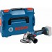 BOSCH GWS 18V-15 C akumulatorowa szlifierka kątowa solo w tym L-Boxx 06019H6000