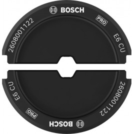 BOSCH PRO Crimping Die, E6 CU, 6 mm2, Copper 2608001122 BOSCH PRO Crimping Die, E6 CU, 6 mm2, Copper 2608001122