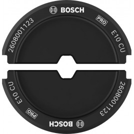 BOSCH PRO Crimping Die, E10 CU, 10 mm2, Copper 2608001123 BOSCH PRO Crimping Die, E10 CU, 10 mm2, Copper 2608001123