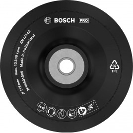 BOSCH Talerz oporowy PRO, miękki, 115 mm, M14 2608601005 BOSCH Talerz oporowy PRO, miękki, 115 mm, M14 2608601005