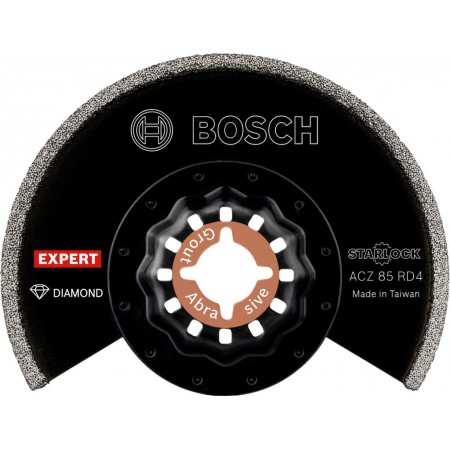 BOSCH Brzeszczot wielofunkcyjny EXPERT Grout Segment Blade ACZ 85 RD4 85 mm, 2608900035