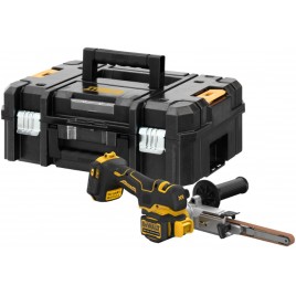 DeWALT DCM200NT Akumulatorowa szlifierka taśmowa XR (18V/bez aku) T-stak