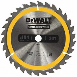 DeWALT DT1940 Tarcza tnąca 184 x 16 mm, 30 zębów