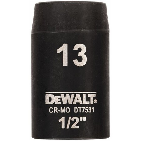 DeWALT DT7531 Płytka nasadka udarowa 1/2”, 13 mm