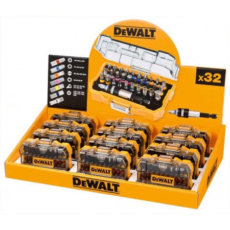 DeWALT DT7969 zestaw bitów w walizkach, 12 szt. x 31 szt