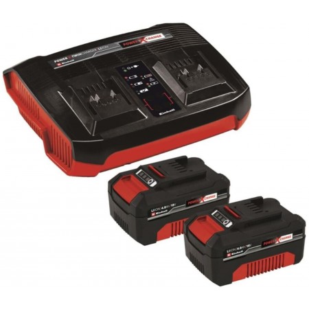 Einhell Starter-Kit (18V/2x4,0Ah)h & Twincharger Kit 1 PXC 4512112