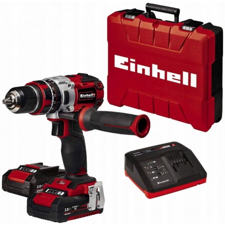 Einhell TP-CD 18 Li-i BL Akumulatorowa wiertarka udarowa (18V/2x2,0Ah) 4513861