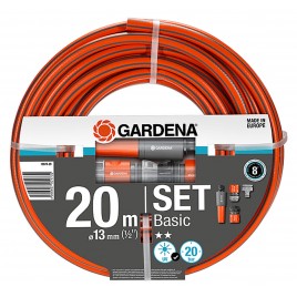 GARDENA Basic Wąż ogrodowy 13 mm (1/2"), 20m zestaw 18970-29