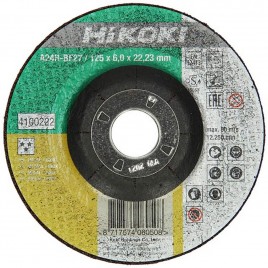 HiKOKI 4100222 Tarcza do szlifowania INOX 125x22,2x6mm HiKOKI 4100222 Tarcza do szlifowania INOX 125x22,2x6mm