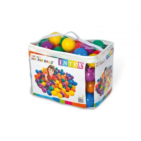 INTEX Fun Ballz Piłeczki do basenu 8 cm, 100 sz 49600