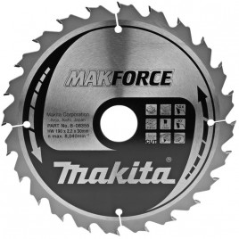 Makita B-32247 Makforce Tarcza tnąca do drewna 190x30mm 24Z