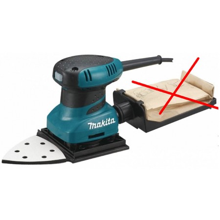 Makita BO4565 Szlifierka oscylacyjna (200W/114x102mm+delta)