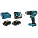 Makita DDF483RAJ Wiertarko-wkrętarka akumulatorowa Li-ion (2x2,0Ah/18V) Makpac 2