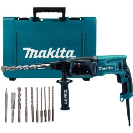 Makita HR2470X16 SDS-Plus Młotowiertarka ( 780W/2,4J)+D-46361