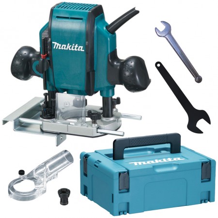 Makita RP0900J Frezarka do płaszczyzn (900W/6-8mm) Makpac