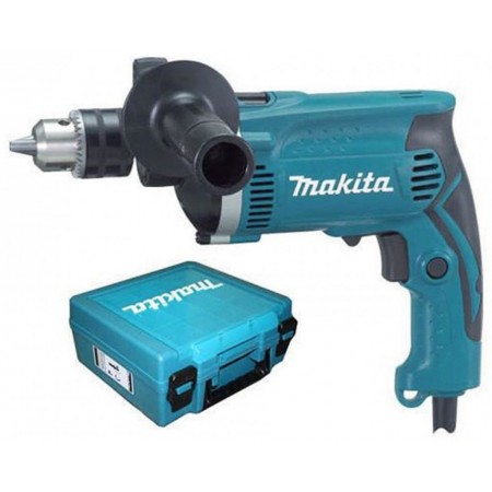 Makita HP1630K Wiertarka udarowa w walizce 1,5-13mm, 710W