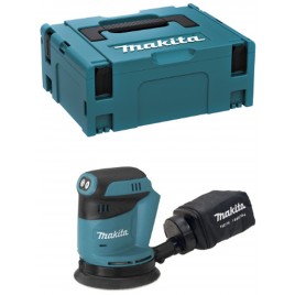 Makita DBO180ZJ Akumulatorowa szlifierka mimośrodowa Li-ion 18V, 123mm, bez aku, Makpac