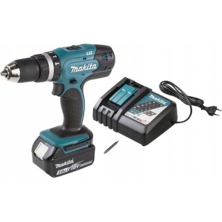 Makita DHP453RFX8 Akumulatorowa wiertarko-wkrętarka udarowa Li-ion LXT (1x3,0 Ah/18V)