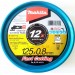 Makita E-10877-12 Tarcza tnąca do stali szlachetnej, 125x0,8x22,23mm/12 szt