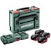 Metabo 4 akumulatory LiHD 18V/10.0Ah + ładowarka ASC 145 DUO + metaBOX 685143000