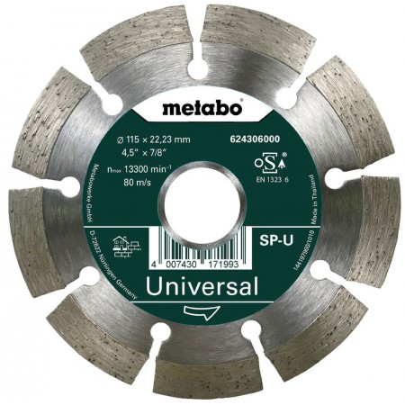 Metabo Universal Diamentowa tarcza tnąca 15x22,23 mm 624306000